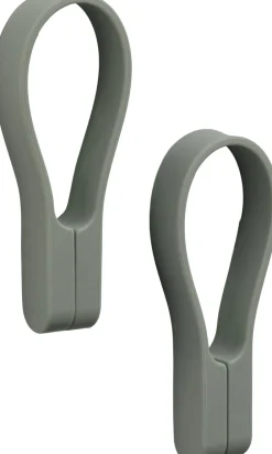 Håndklædestrop Loop magnet 2 stk. Olive green>Zone Outlet