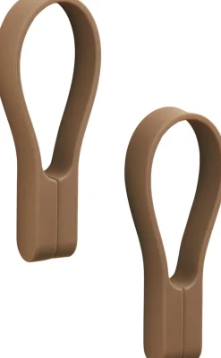 Zone Håndklædestrop Loop magnet 2 stk. Terracotta