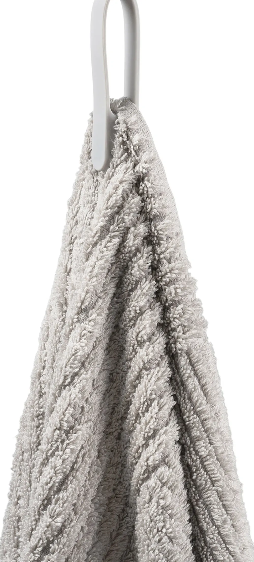 Zone Håndklædestrop Loop magnet 2 stk. Soft Grey