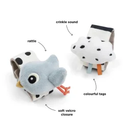 Håndledsranglesæt 2 stk. Happy clouds><noscript><img width=