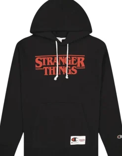 Champion Hooded Sweatshirt Hættetrøje Black Online