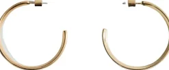 MANGO Hoop earrings Gold Online