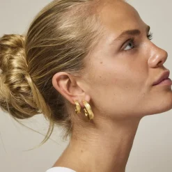 ENAMEL Copenhagen Hoops, Ane Small 925s/gp/m Hot