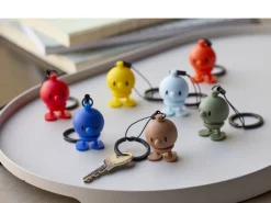 Dame Hoptimist Nøglering Bumble Red