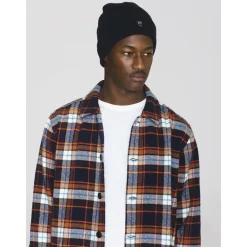 Knowledge Cotton Apparel Hue organic wool - GOTS Blå Outlet