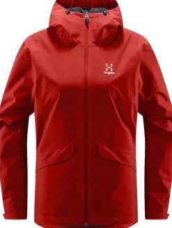 Haglofs Husk Regnjakke R&oslash;d Discount