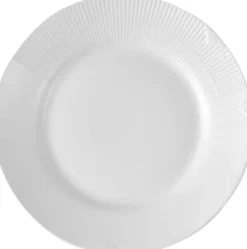 Royal Copenhagen Hvid Elements 26 cm. tallerken