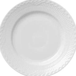 Royal Copenhagen Hvid Halvblonde 17 cm. tallerken Online