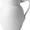Royal Copenhagen Hvid Riflet 38 cl. kande Hot