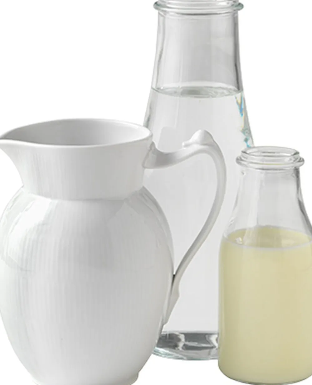 Royal Copenhagen Hvid Riflet 170 cl. kande