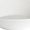 Royal Copenhagen Hvid Riflet 24 cm. dyb tallerken Online