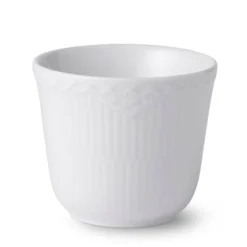 HVID RIFLET HALVBLONDE TERMOKOP 26 CL>Royal Copenhagen Sale