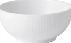 Royal Copenhagen Hvid Riflet skål 24 cl Best