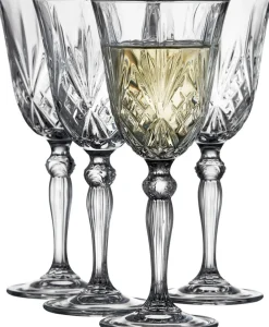 Lyngby Glas Hvidvin 4 stk. Lyngby Melodia