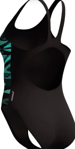 Speedo Hyperboom Placement Muscleback Badedragt Blå Outlet