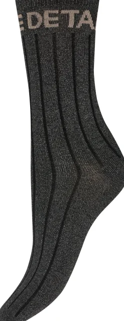 Hype the Detail HYPETHEDETAiL socks w/lurex M&oslash;rk grå m Clearance