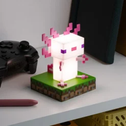 Shark Gaming Icon Lampe - Minecraft Axolotl Discount