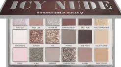 Huda Beauty Icy Nude Eyeshadow Palette - Øjenskyggepalette Discount