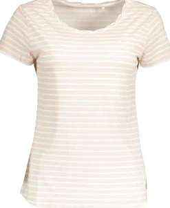 Etirel Ida Stripe T-shirt Pink Sale