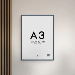 Poster & Frame Indian Teal Wood