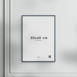 Poster & Frame Indian Teal Wood