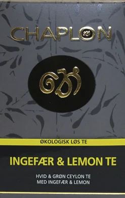 Chaplon Ingefær og lemon te økologisk 100g