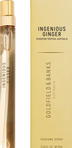 INGENIOUS GINGER Perfume Travel Spray 10 ml>Goldfield & Banks New