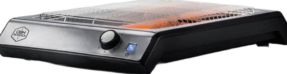 OBH Nordica Inox Horizon Flad Brødrister Rustfrit Stål Clearance
