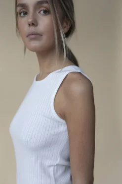 Studio Feder Irene Top White Sale