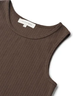 Studio Feder IRENE TOP - COTTON Bark New