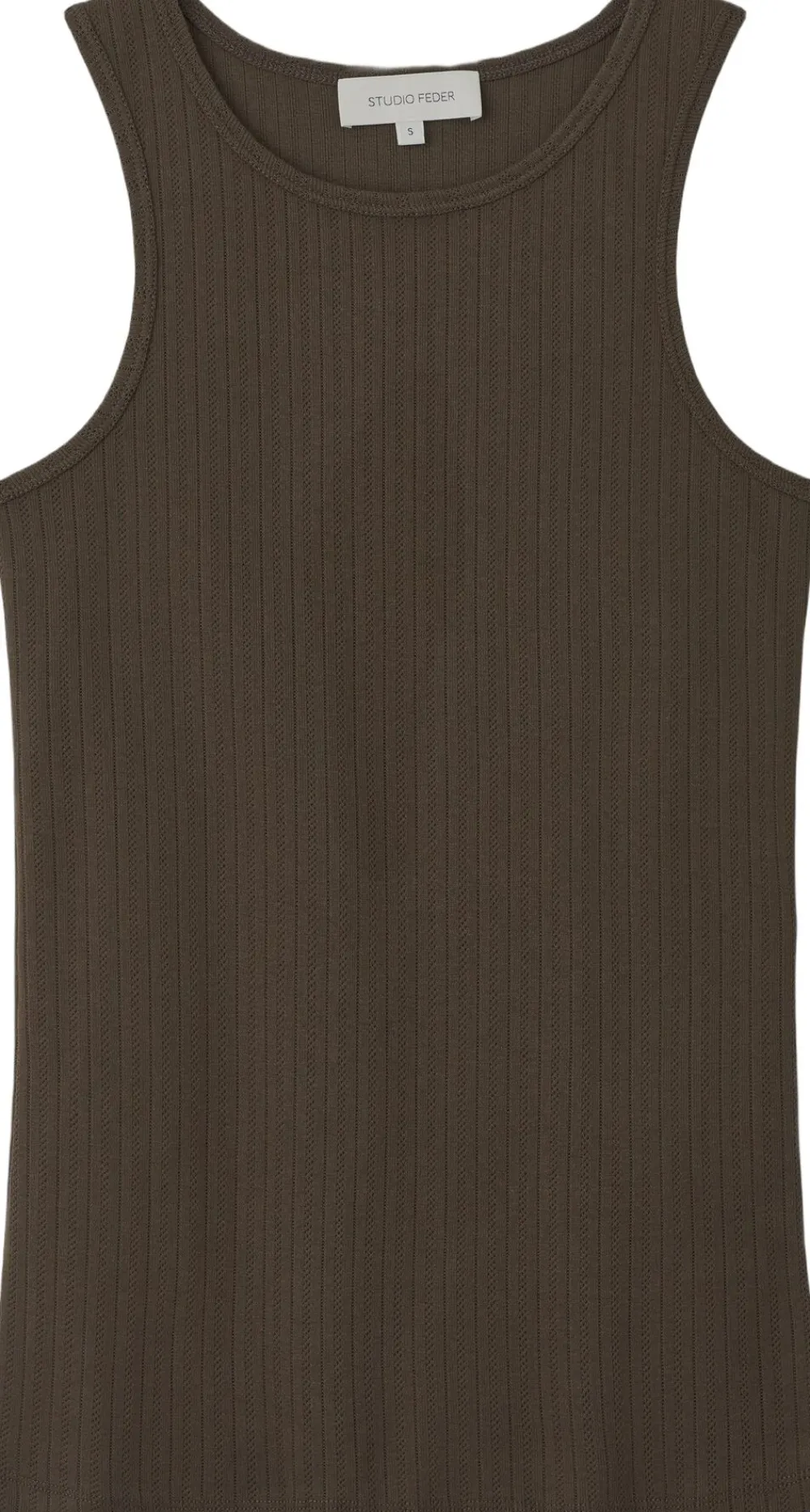 Studio Feder IRENE TOP - COTTON Bark New