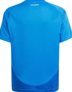 adidas Italien 24 hjemmebanetrøje Blå Discount