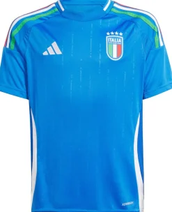 adidas Italien 24 hjemmebanetrøje Blå Discount