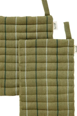 Ferm Living Ito Pot Holder - Set of 2 - Seaweed