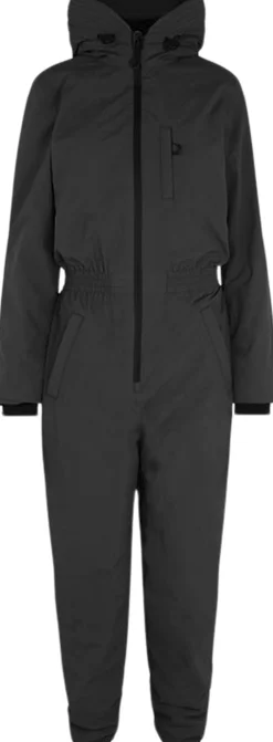 Global Funk Izabela Regntæt Flyverdragt Sort Clearance