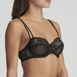 Marie Jo Jane balconette med lodret søm Sort Best