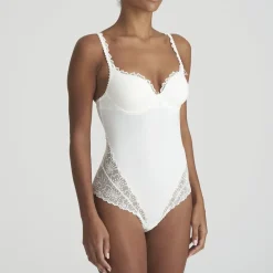 Marie Jo Jane full cup bodystocking Råhvid