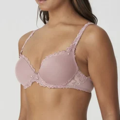 Marie Jo Jane hjerteformet bh med vattering Lyser&oslash;d Online