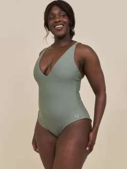 Dame Cartel Copenhagen Java sculpt korset badedragt -