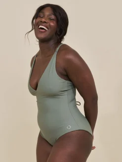 Dame Cartel Copenhagen Java sculpt korset badedragt -