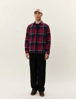 Jeremy Check Flannel Shirt><noscript><img width=