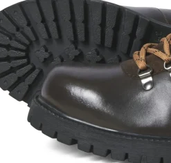 Jack & Jones JFWDAMIAN LEATHER BOOT STYD LN Brown stone New