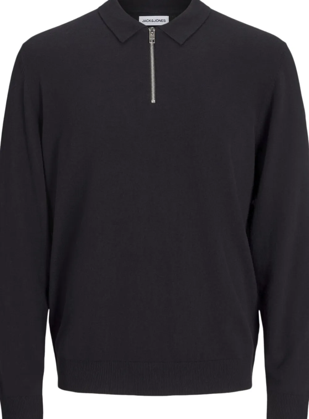 Jack & Jones JJEEMIL KNIT POLO HALF ZIP LS NOOS