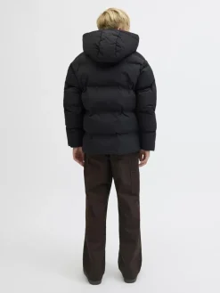 Jack & Jones JJESOHO PUFFER HOOD SN JNR Sort Online