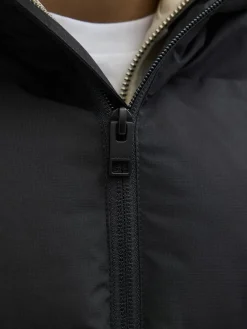 Jack & Jones JJESOHO PUFFER HOOD SN JNR Sort Online