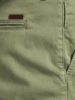 Jack & Jones JJIBOWIE JJSHORTS SOLID SA STS Deep lichen green Clearance