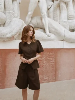 Dame Neo Noir Jules Structure Blouse