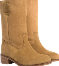 Dico Copenhagen Julia - Calf suede & shearling Light tan Online