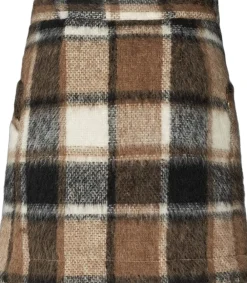 Dame Rabens Saloner Jumbo check short skirt - Olympia