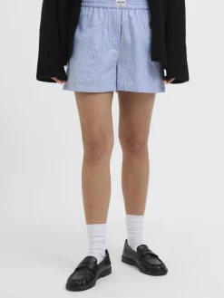 JJXX JXJULIA SHORTS WVN Silver lake blue/stripe New